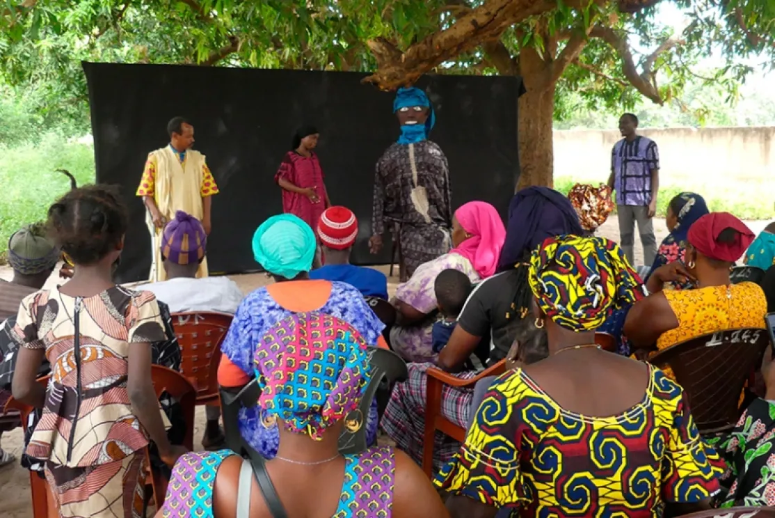 Senegal: el teatro como herramienta de cambio en la Casamance. Fotografía: Cindy Jiménez