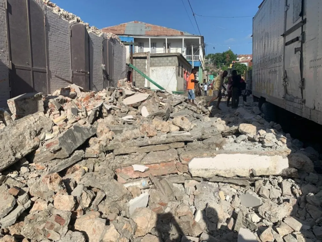 Terremoto en Haití. Foto: Manos Unidas 
