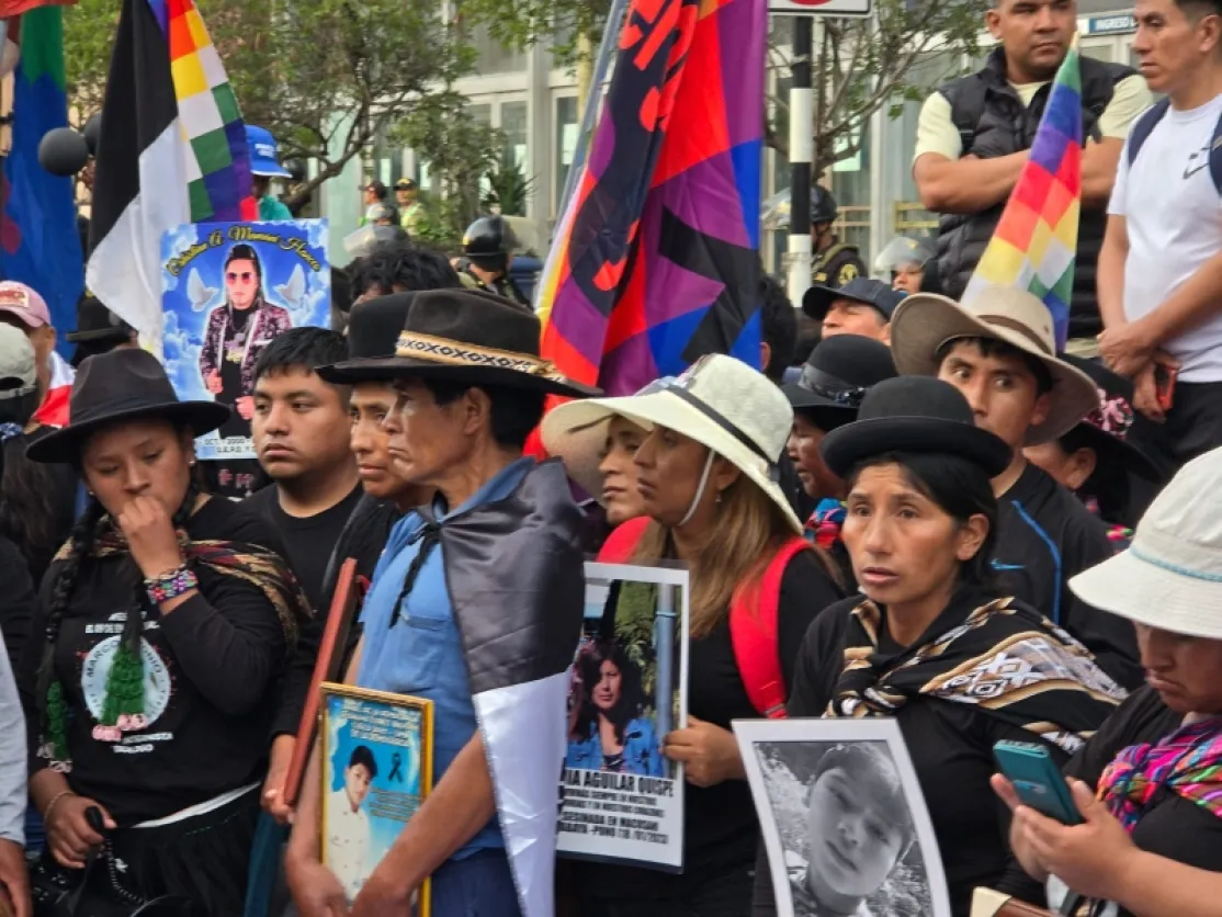 Manos Unidas se suma a la preocupación de CIDSE sobre la Ley APCI en Perú. Fotografía: Red Muqui