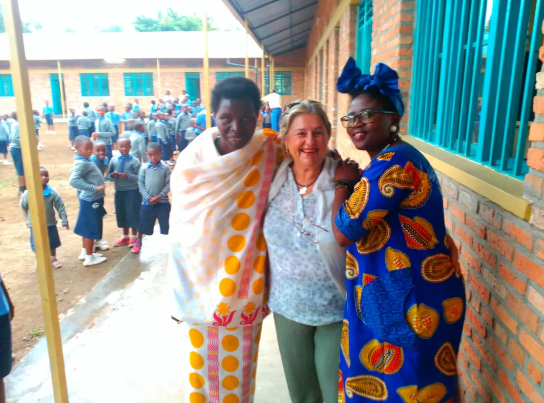 Ana Ruiz ha realizado su viaje de formación con Manos Unidas a Ruanda.