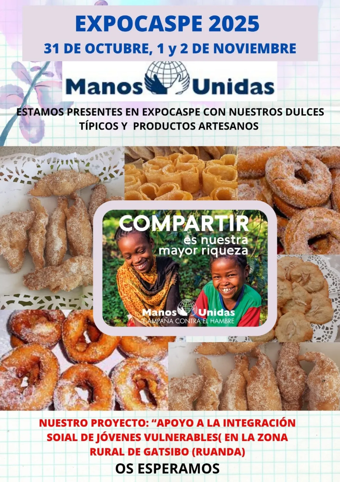 Manos Unidas en EXPOCASPE 2025