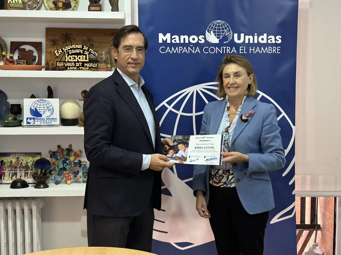 Mario Alonso Puig, nuevo embajador de Manos Unidas