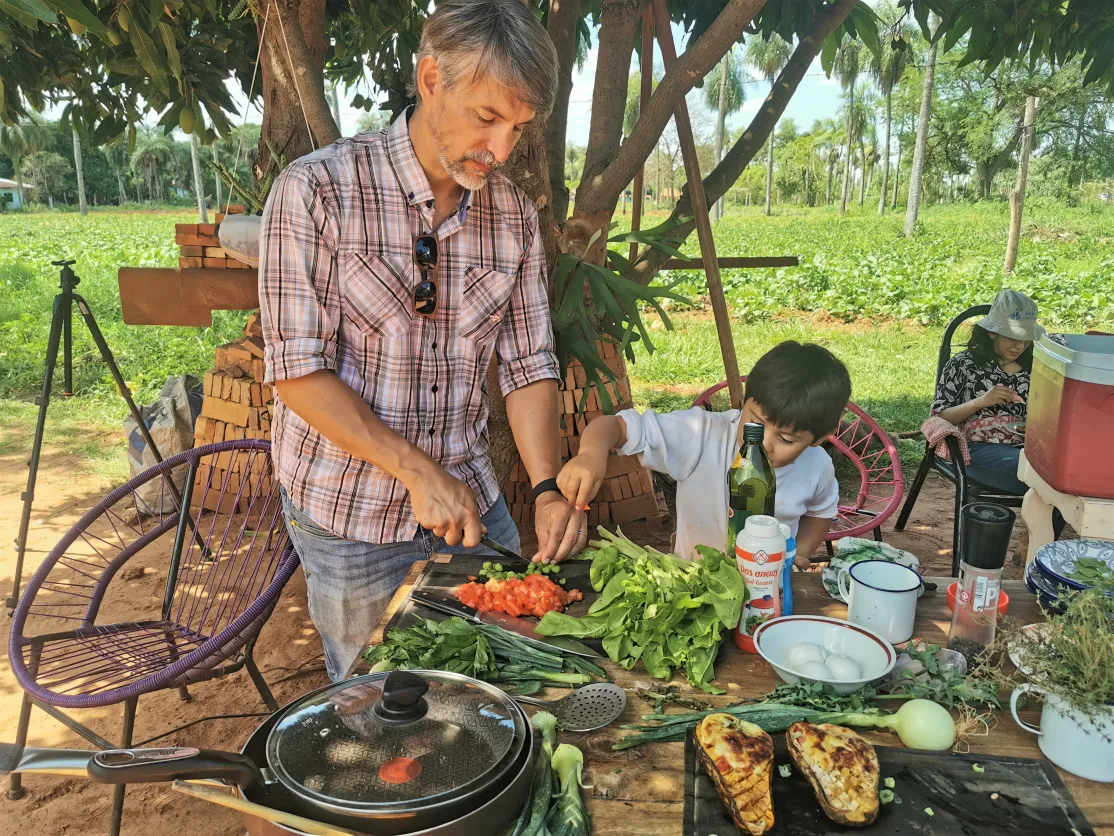 Paraguay - Cocina resiliente ante el cambio climático - Foto Osvaldo Zayas - Manos Unidas