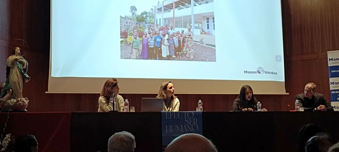 Imagen del acto de presentación de Campaña 2024 Manos Unidas