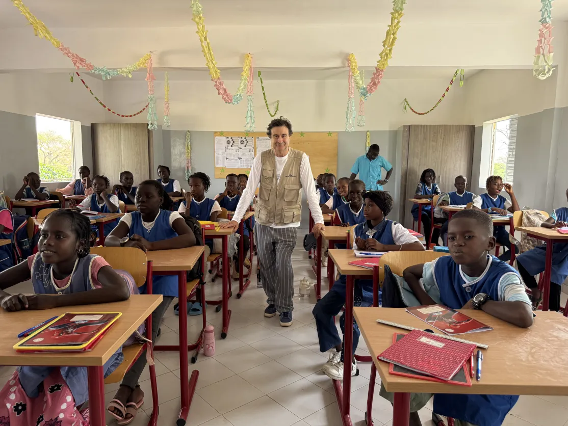 Cocinando futuro con Pepe Rodríguez Rey en Senegal. Fotografía: Carla Vila