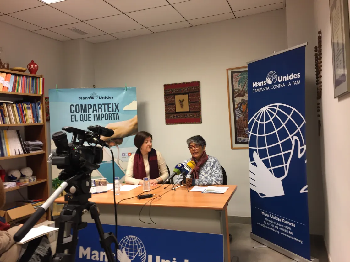 Manos Unidas Tortosa presenta la campaña “Comparte lo que importa”