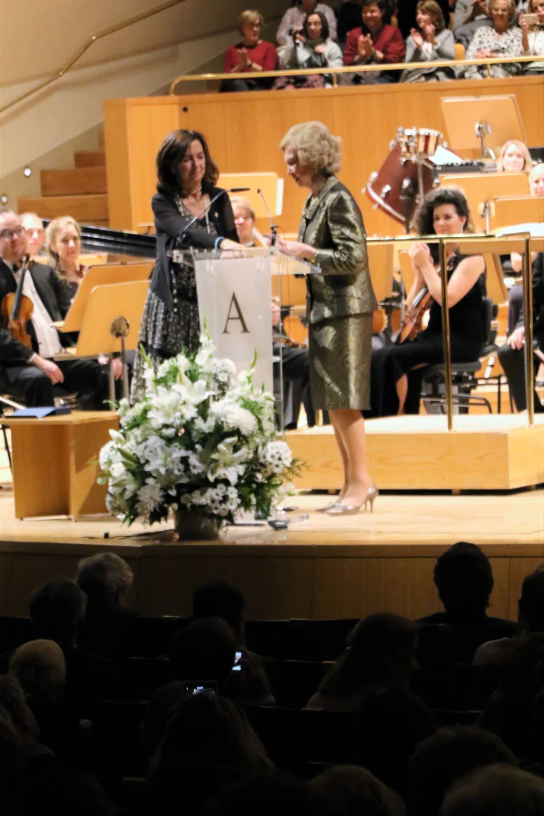 Concierto Auditorio Nacional. Premio Extraordinario Reina Sofía 60 aniversario Manos Unidas. Foto: Manos Unidas/Irene San Juan