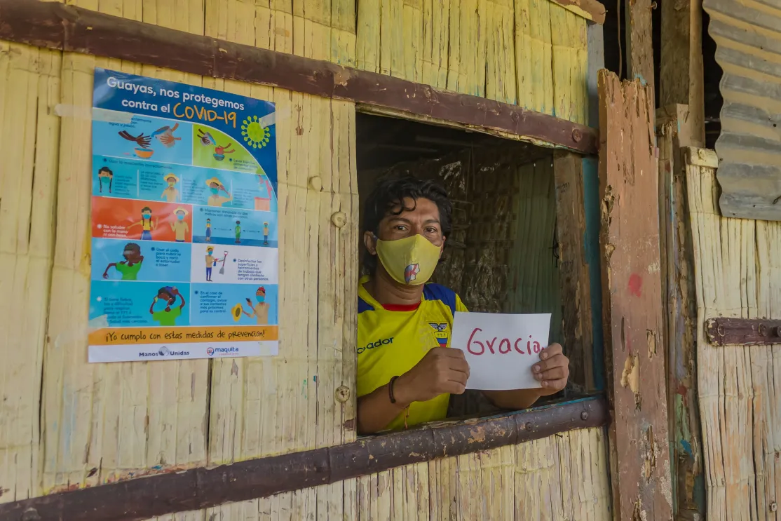 Vacuna contra la Covid-19: ¿una nueva injusticia?. Foto: Fundación Maquita