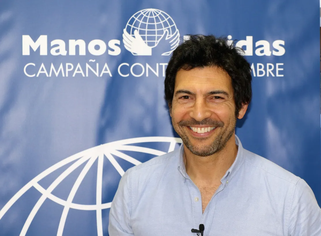 Quico Taronjí, embajador de Manos Unidas. Foto:Javier Mármol