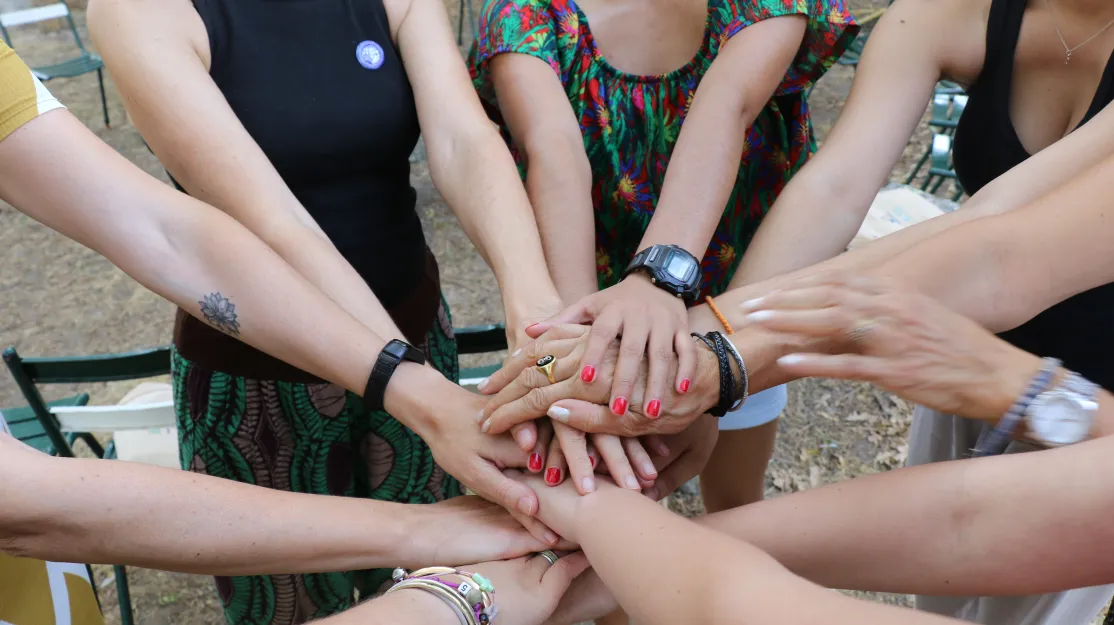 Voluntarios. Foto de Irene Hernández- Sanjuán