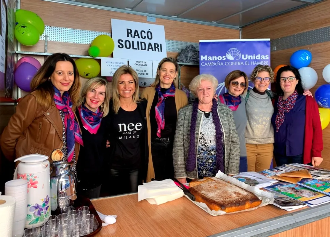 Manos Unidas Albal celebra San Blas con Mesa Solidaria.