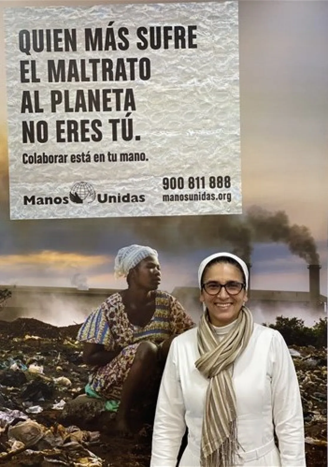 Janeth Rodríguez, misionera franciscana en Mali. Foto: Manos Unidas/IreneSanjuan