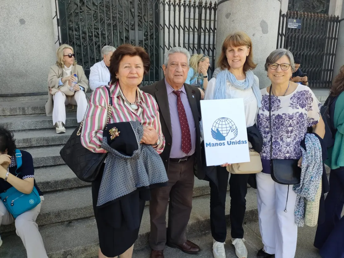 Voluntarios de Manos Unidas Madrid en Jornada Diocesana de Apostolado Seglar de la Archidiócesis de Madrid 2024