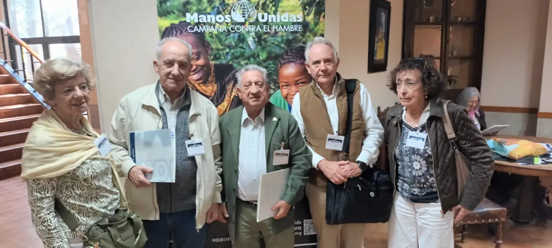 Voluntarios de Manos Unidas Madrid en las Jornadas de Formación en El Escorial 2025