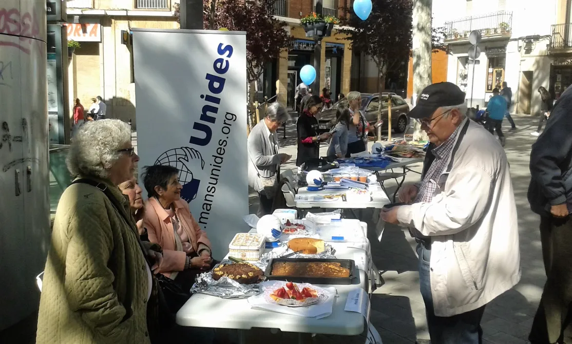 La parròquia de Sant Joan d'Horta, con Manos Unidas