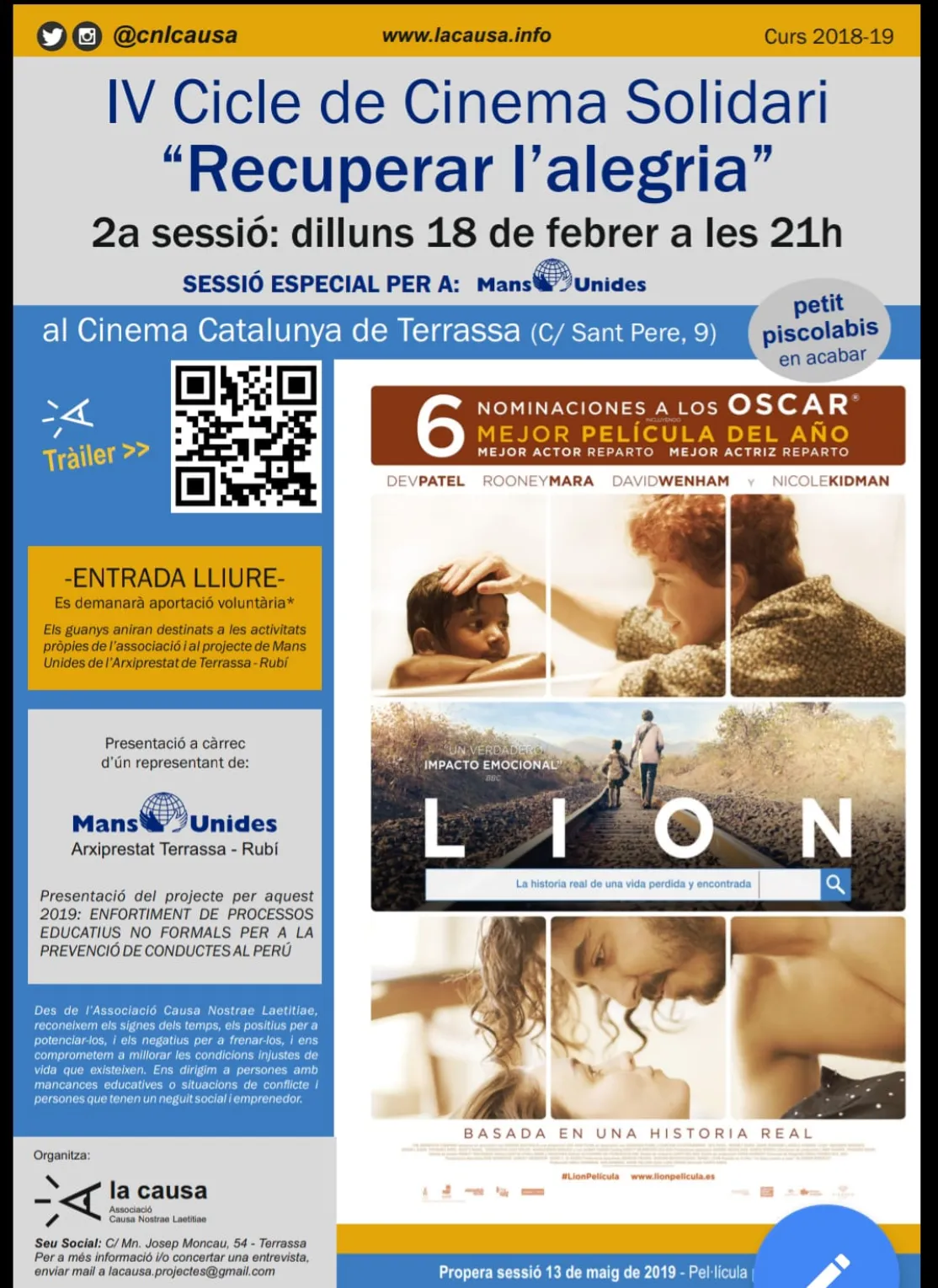 Cartel del evento