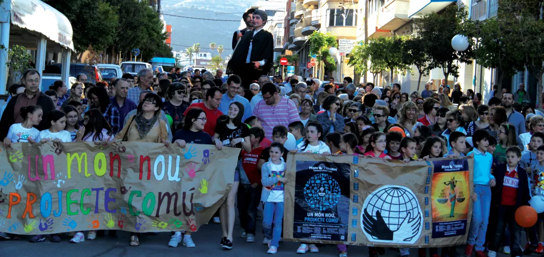 Tortosa, manifestación contra el hambre 