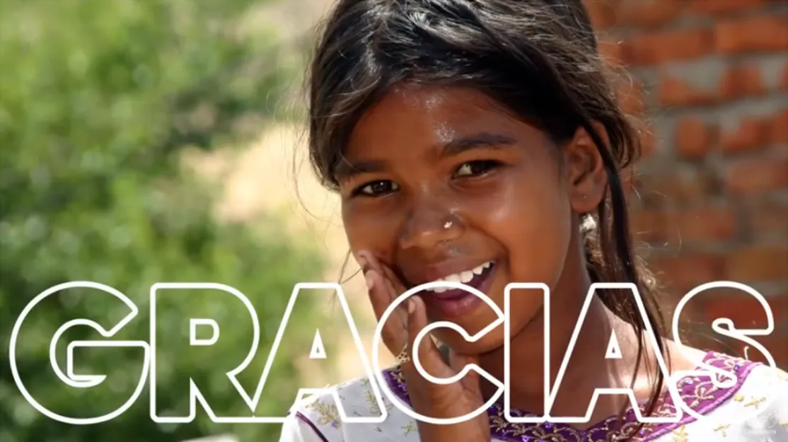 Desde Manos Unidas tenemos algo importante que decirte: ¡GRACIAS!