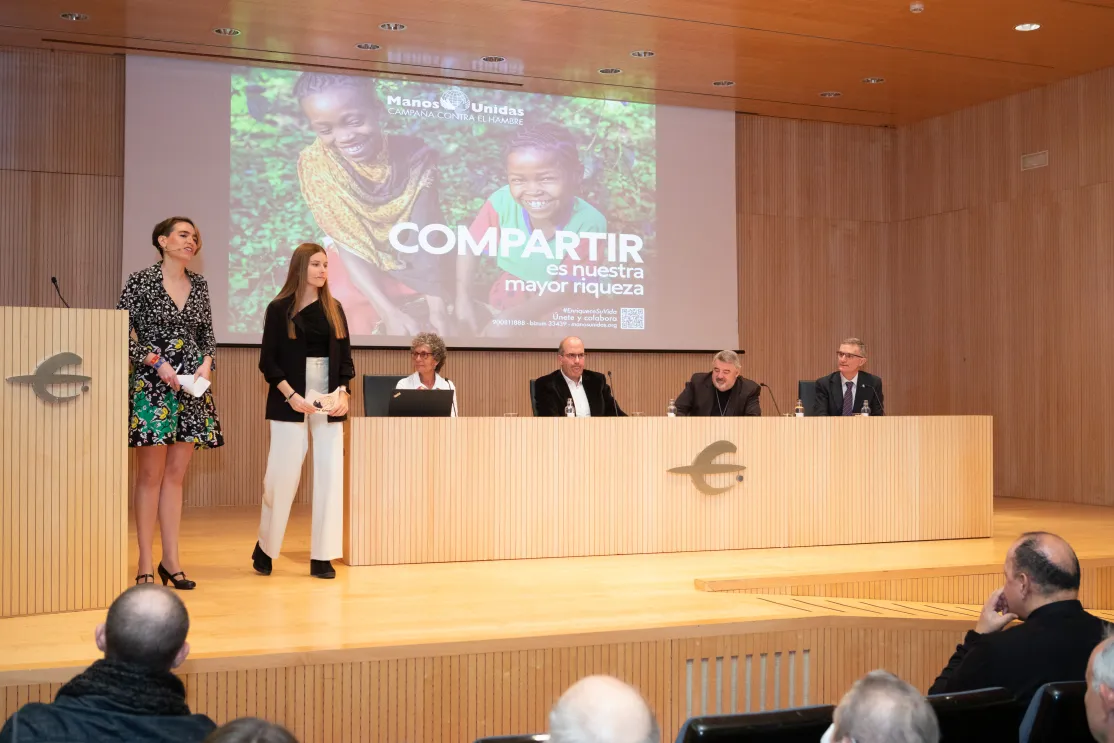 Presentación de la Campaña "COMPARTIR ES NUESTRA MAYOR RIQUEZA" en Zaragoza