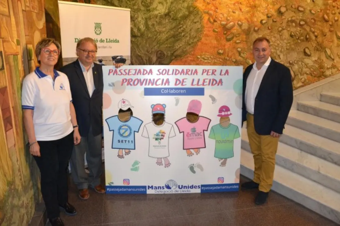 archa de Manos Unidas en 10 municipios de Lleida el domingo 7 de abril  