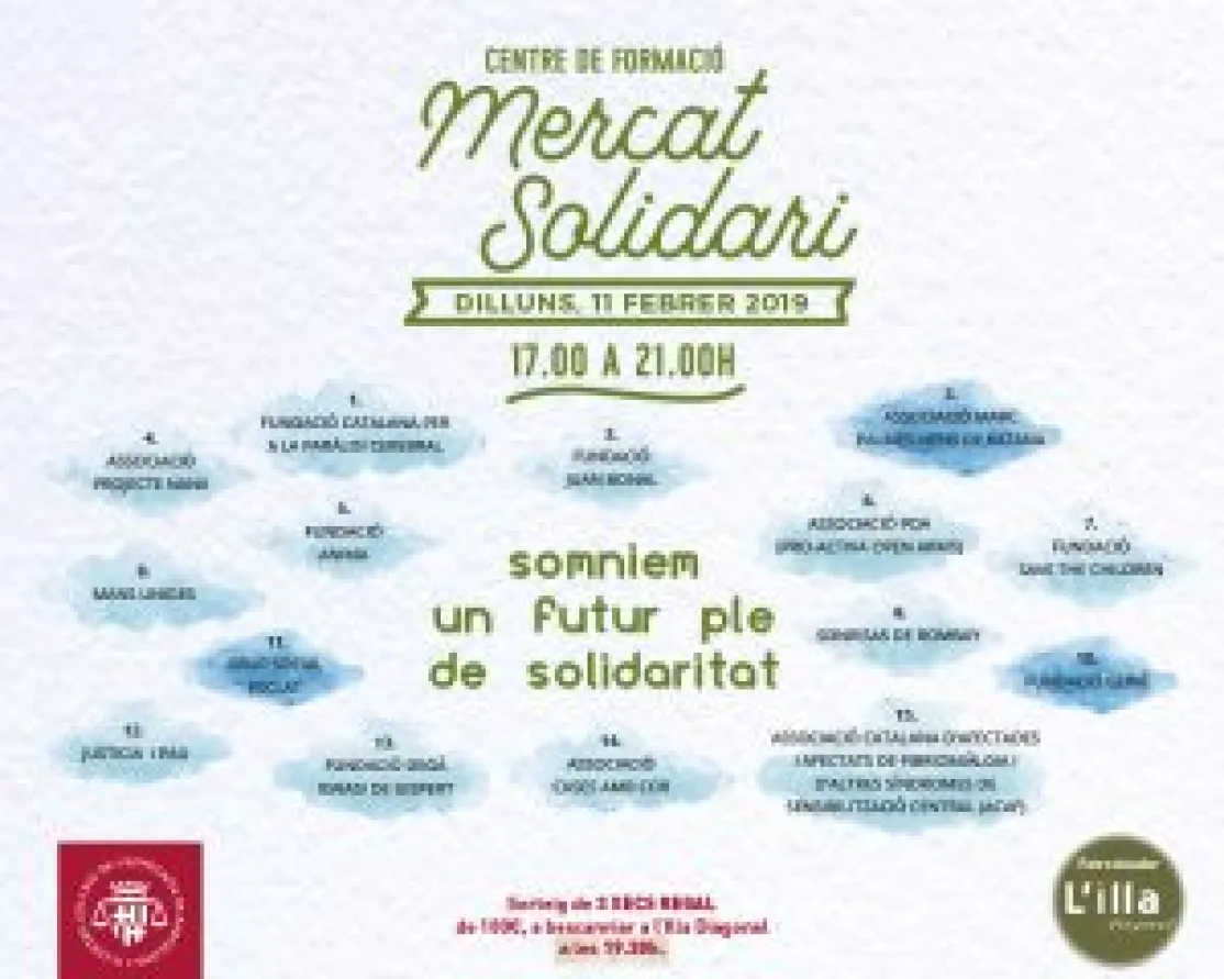 Mercadillo solidario en el Colegio de Abogados
