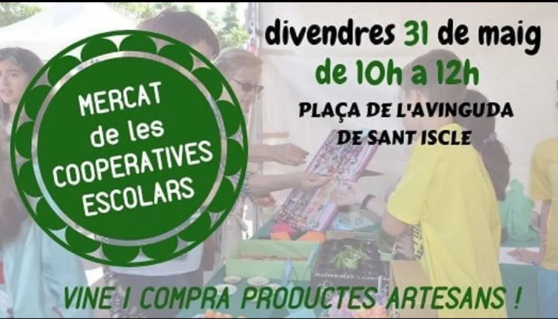 Mercado de cooperativas escolares en Cerdanyola