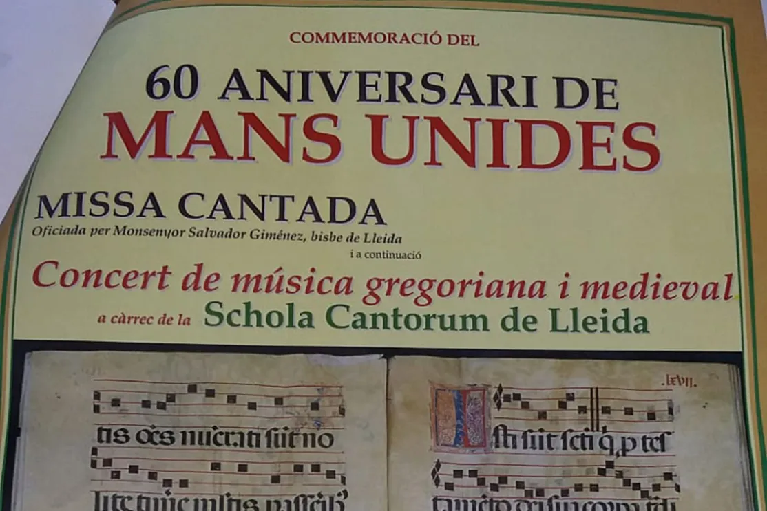 Misa cantada y concierto de música gregoriana y medieval