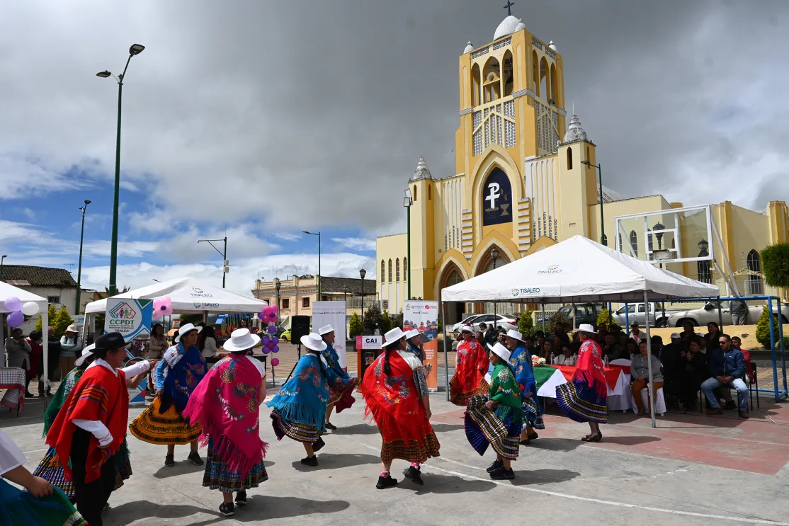El despertar de las mujeres en Tisaleo: un paso histórico contra la violencia de género en Ecuador. Fotografía: Miguel Angel Benalcázar