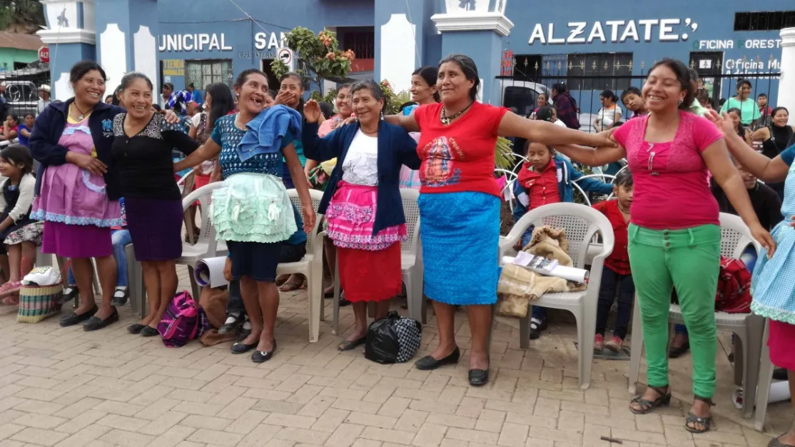 Mujeres protagonistas del proyecto