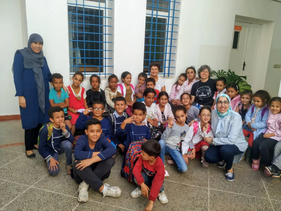 Centro Baraka, en la localidad marroquí de Nador, lugar del Viaje de Formación en el que ha participado Manos Unidas Valencia