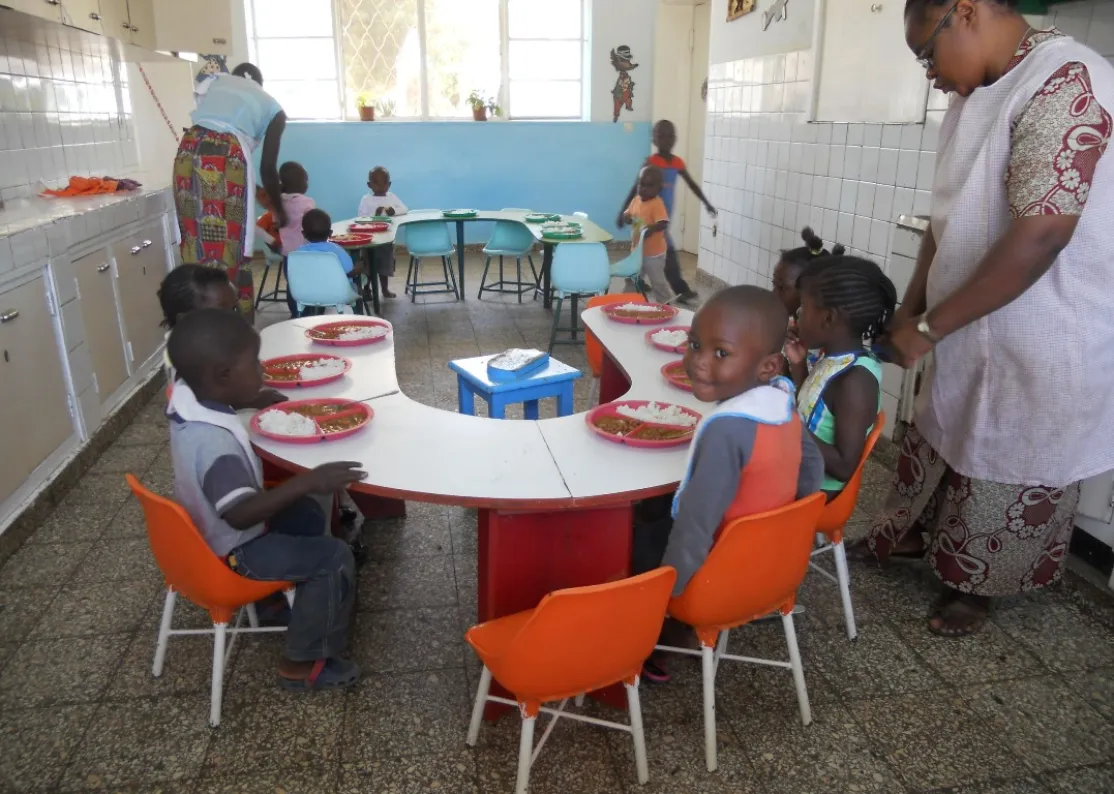 Imagen procedente de uno de los proyectos de Manos Unidas en África, continente con la mayor tasa de hambre en el mundo.