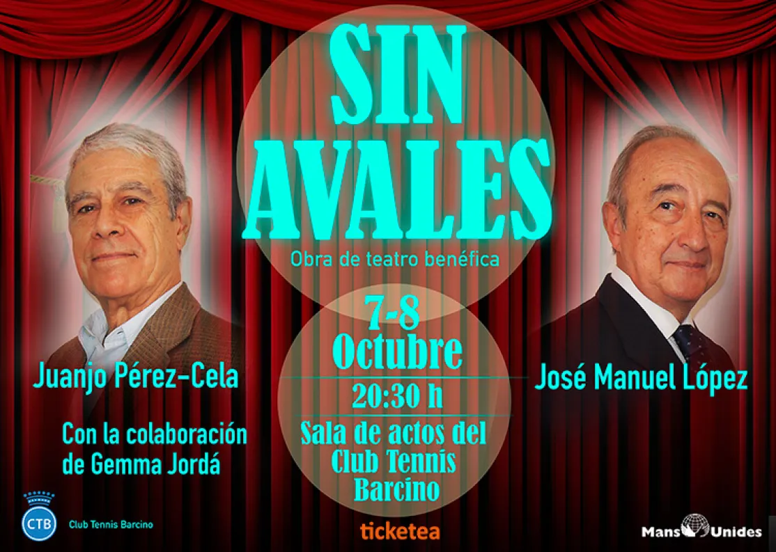 Obra de teatro benéfica en el Club Tenis Barcino