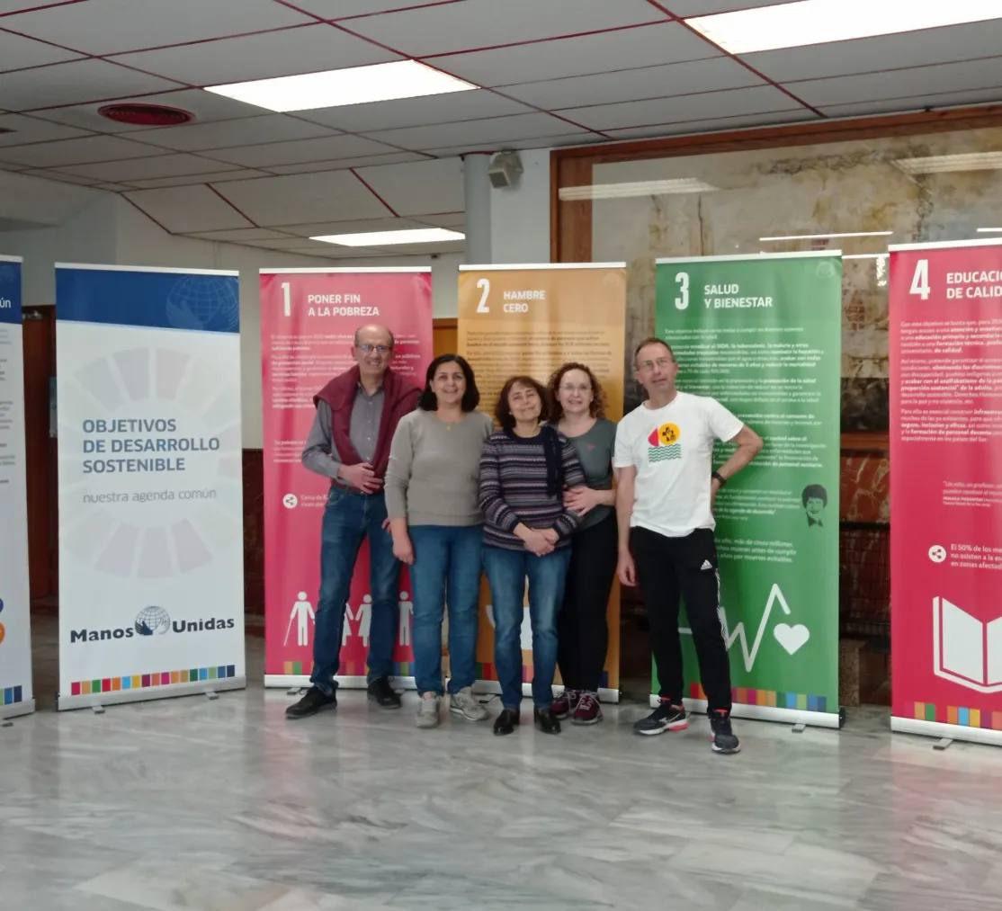 Exposición de Manos Unidas sobre los Objetivos de Desarrollo del Milenio en Cehegín