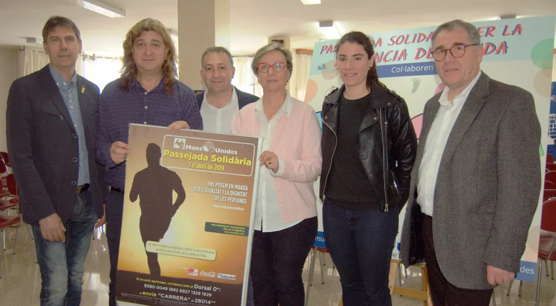 Marcha solidaria en 10 localidades leridanas