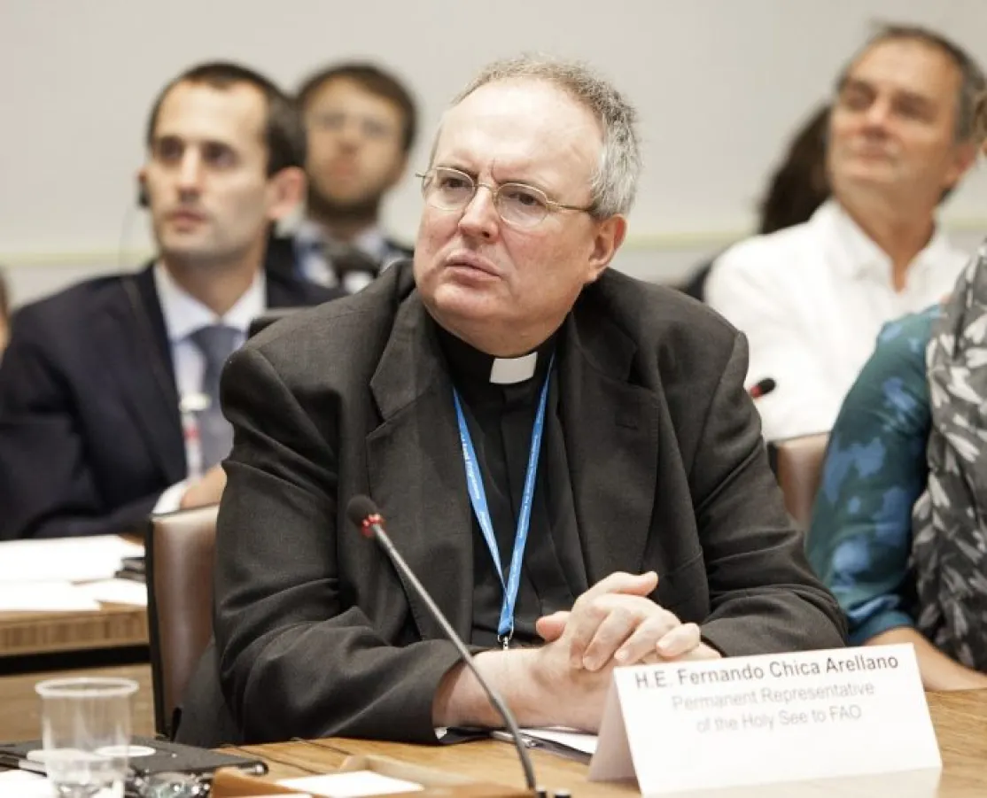 Monseñor Chica Arellano. Foto: ONU
