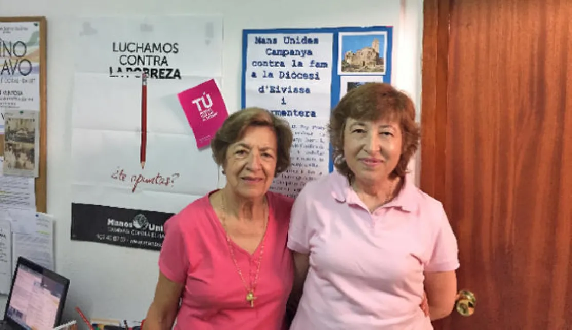 Nueva presidenta de Manos Unidas Ibiza, Pepita Ribas