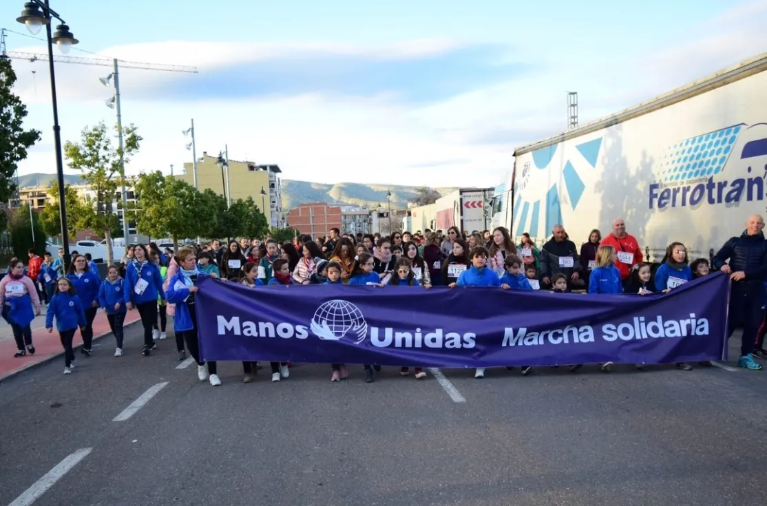 Marcha Solidaria en la delegación comarcal de Manos Unidas Onteniente.