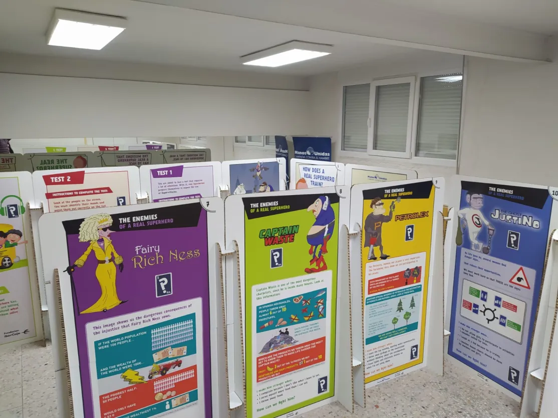 Espacio pedagógico "Academia de Superhéroes".