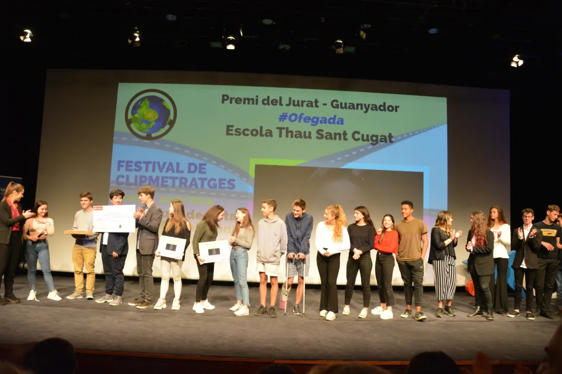 Participantes y ganadores del Concurso de Clipmetrajes autonómico
