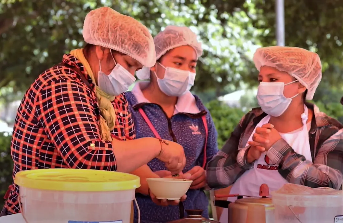 Gastronomía guaraní en Bolivia - Manos Unidas - Foto IPDRS