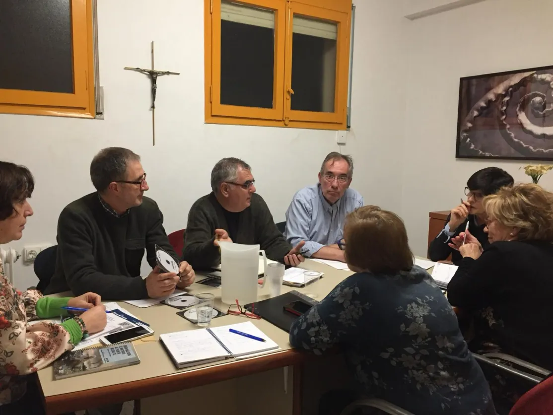 Equipo directivo reunido