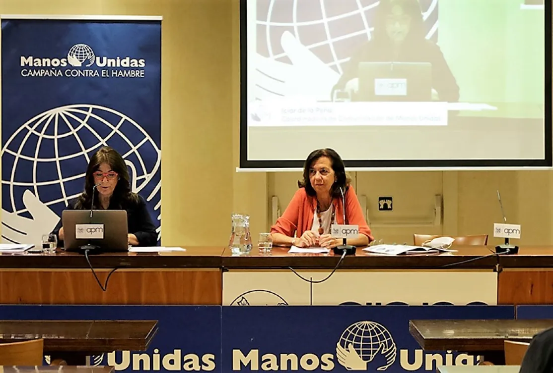 Presentacion de la Memoria de Actividades de Manos Unidas 2020. Foto: Javier Mármol