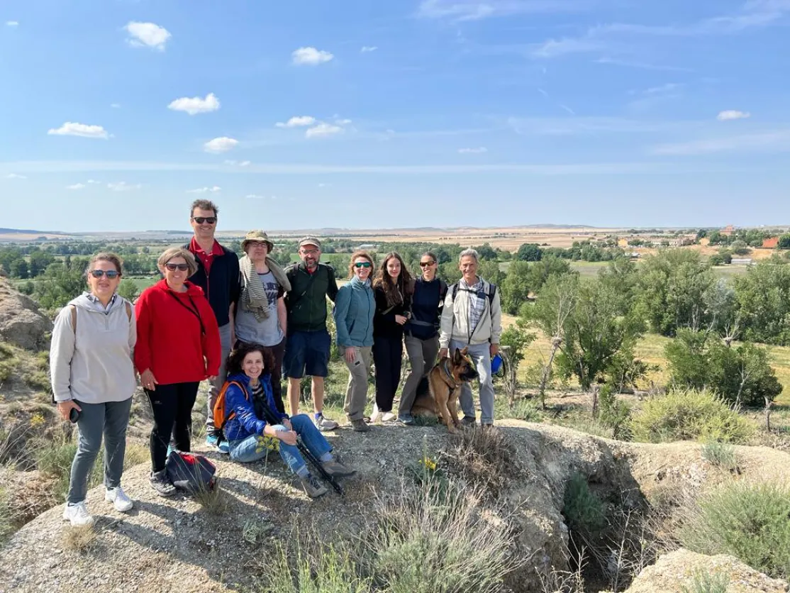 Voluntarios de Manos Unidas Madrid en la II Salida Senderista CDEI del Arzobispado de Madrid