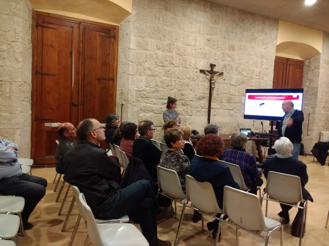Encuentro con voluntarios en Sant Cugat
