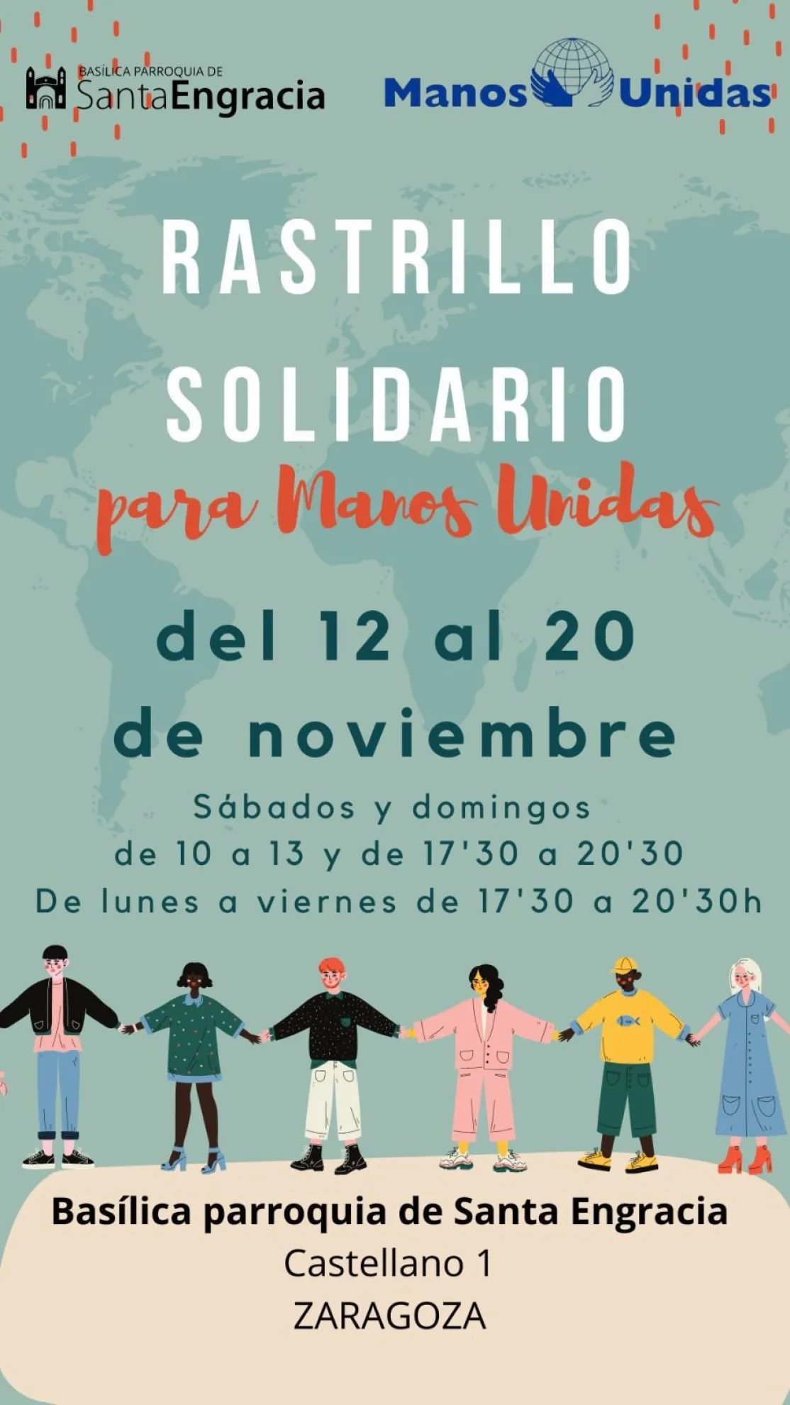 Rastrillo Solidario para Manos Unidas