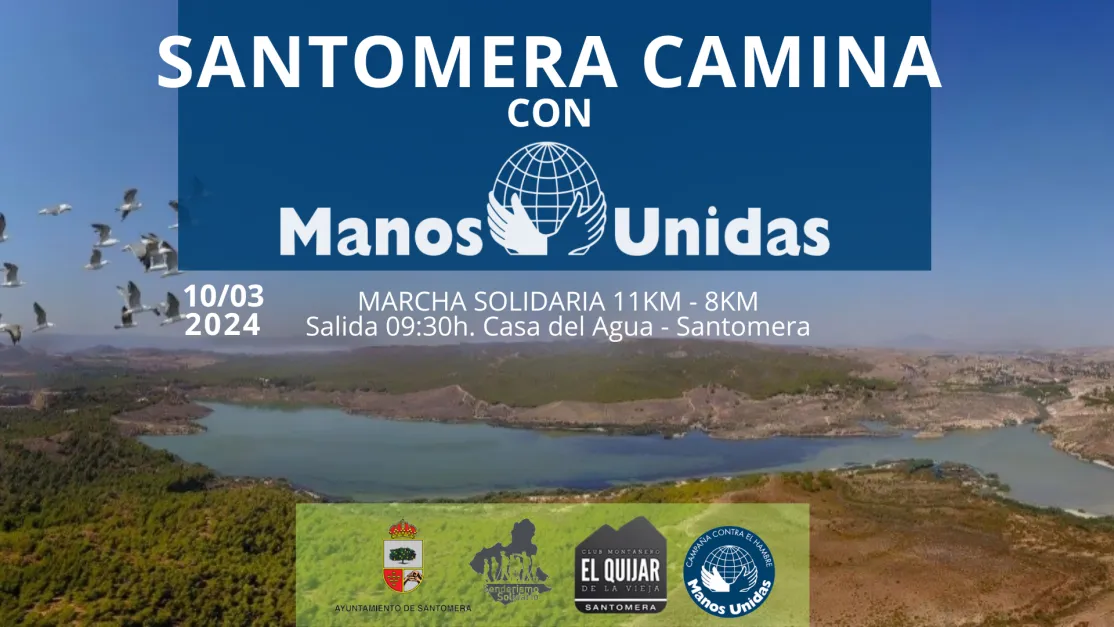 Santomera camina con Manos Unidas