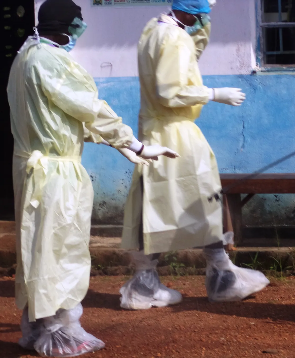 Simulacro ébola en Sierra leona. Proyecto FID/SL 