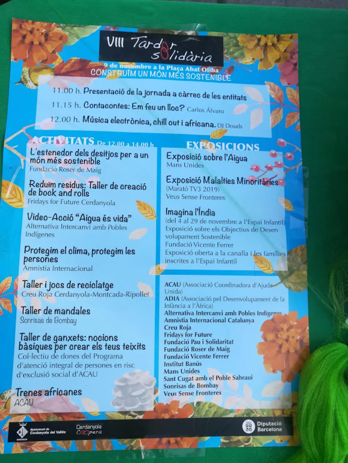 "Tardor Solidària" en Cerdanyola