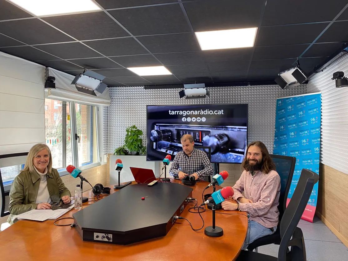 Iñaki Alegria y Dolors Segura entrevistados por Miquel González de Tarragona Ràdio