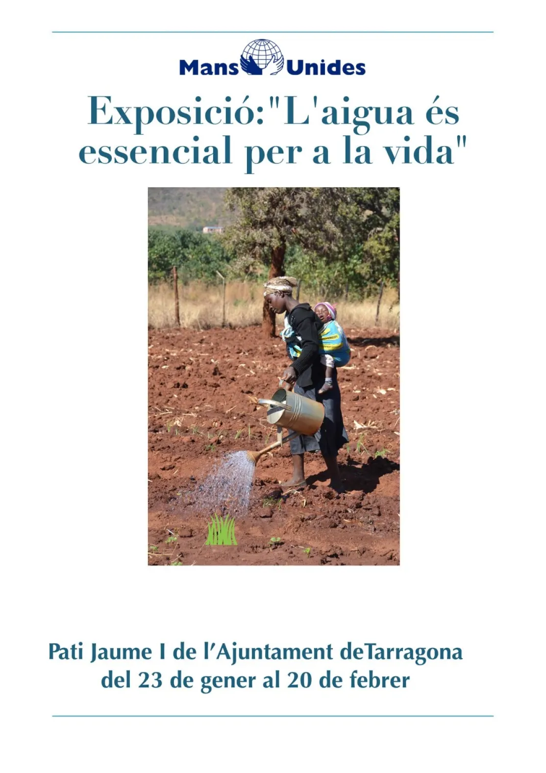 Los proyectos de agua son clave para el desarrollo